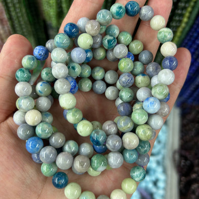 Hackmanite Bracelet 6mm 8mm 7.5''