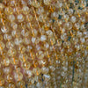 Genuine Citrine Crystal Beads 4mm 6mm 8mm 10mm 15''