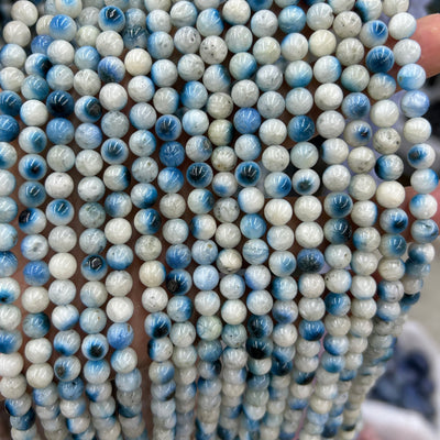 Blue Ice Glacierite Beads