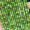 Canadian Jade Rondelle Faceted Beads 3x4mm 15''