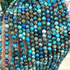 Chrysocolla Faceted Beads 6mm 15''