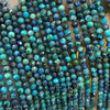Chrysocolla Faceted Beads 2mm 3mm 4mm 15''