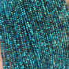 Chrysocolla Faceted Beads 2mm 3mm 4mm 15''