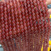 Red Strawberry Quartz Beads 6mm 8mm 10mm 15''