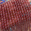 Red Strawberry Quartz Beads 6mm 8mm 10mm 15''