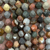 Ocean Jasper Nugget Faceted Beads 6mm 8mm 10mm 15''