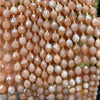Sunstone Olive Faceted Beads 15''