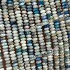 Hauynite Rondelle Faceted Beads 15''