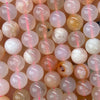 Blossom Agate Beads 6mm 8mm 10mm 15''