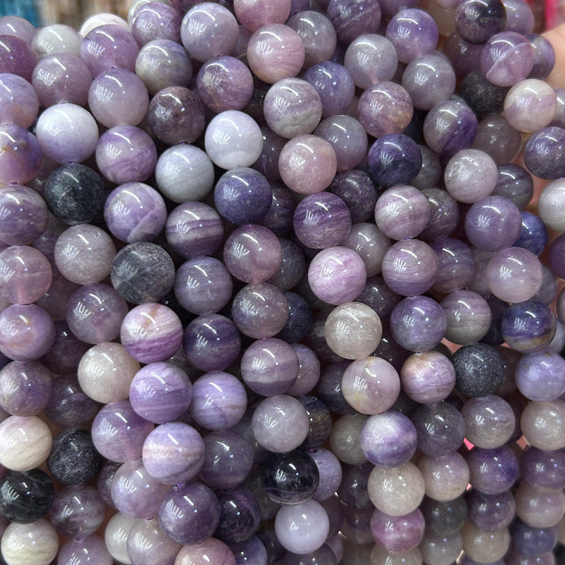 Purple Fluorite Beads 8mm 10mm 15''