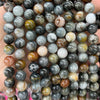 Mixed Hawk Eye Beads 6mm 8mm 10mm 15''