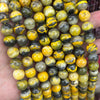 Bumblebee Jasper Beads 6mm 8mm 10mm 15''