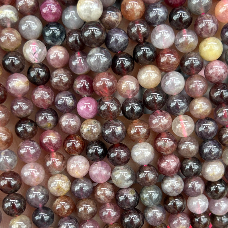 Rainbow Spinel Beads 4mm 6mm 15''