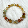 Mix Citrine Agate Bracelet 7.5''