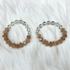 Mix Sunstone Crystal Bracelet 7.5''