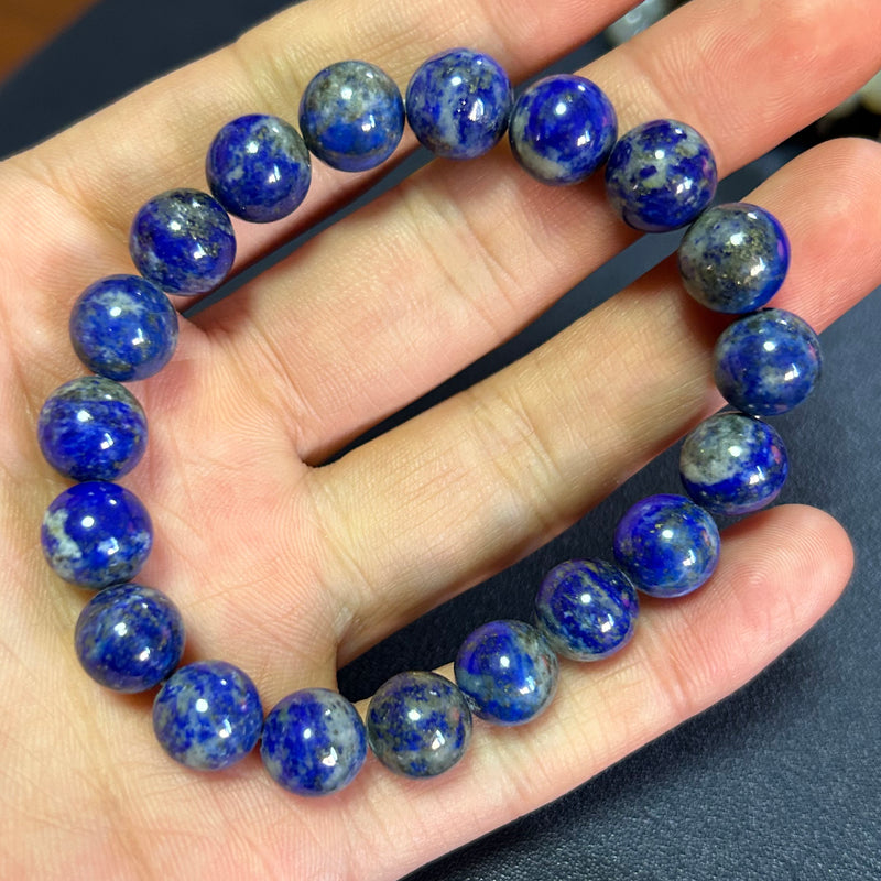 Ægte Lapis Lazuli armbånd 20 cm