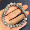Gray Silk Jasper Bracelet 8''