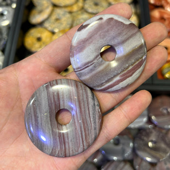 Fantasy Jasper Donut Beads 50mm 1pc