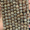 Tibetan Dzi Agate Beads 8mm 10mm 15''