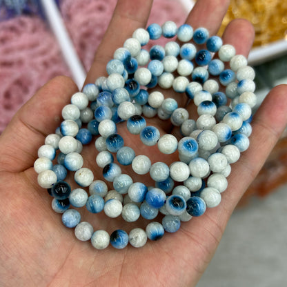 Blue Ice Glacierite Bracelets 7.5''