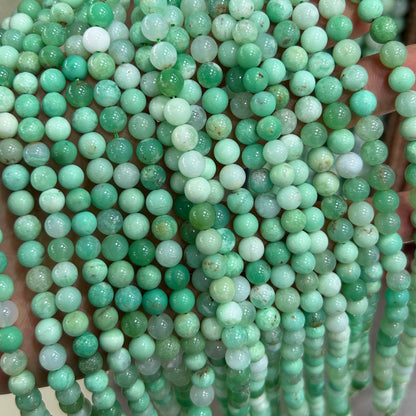 Chrysoprase Beads 6mm 8mm 10mm 15''