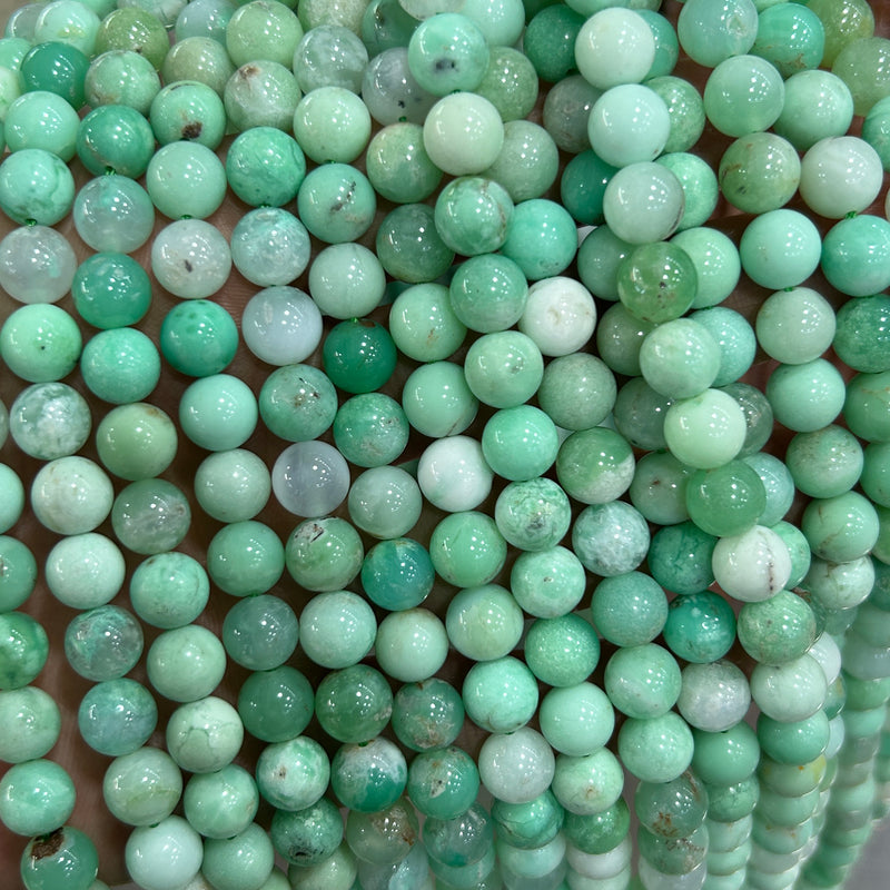 Chrysoprase Beads 6mm 8mm 10mm 15''