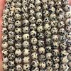 Dalmatian Jasper Beads 15''