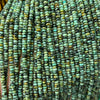 African Turquoise Rondelle Beads 15''