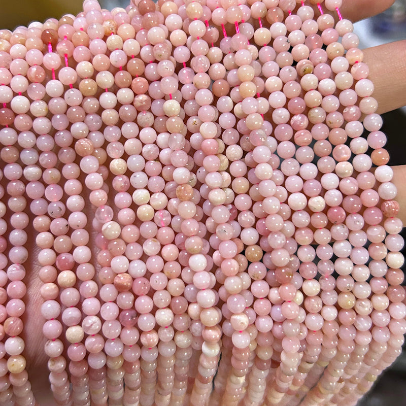 A Pink Opal Stone Beads 4mm 15''