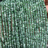 Green Spot Jasper Rondelle Beads 15''
