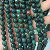Bloodstone Faceted Beads 15''