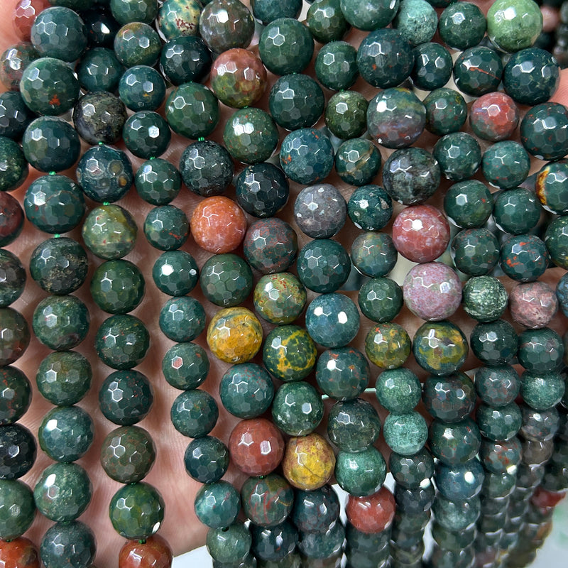 Blodstensperler 4mm 6mm 8mm 10mm 12mm 15''