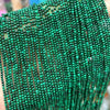 Malachite Beads 2mm 3mm 4mm 15''