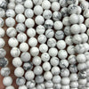 Howlite Faceted Beads 15''