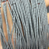 Perles en tube d'hématite 1x3mm 2x3mm 2x4mm 3x5mm 15''
