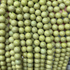 Green Alashan Agate Beads 15''