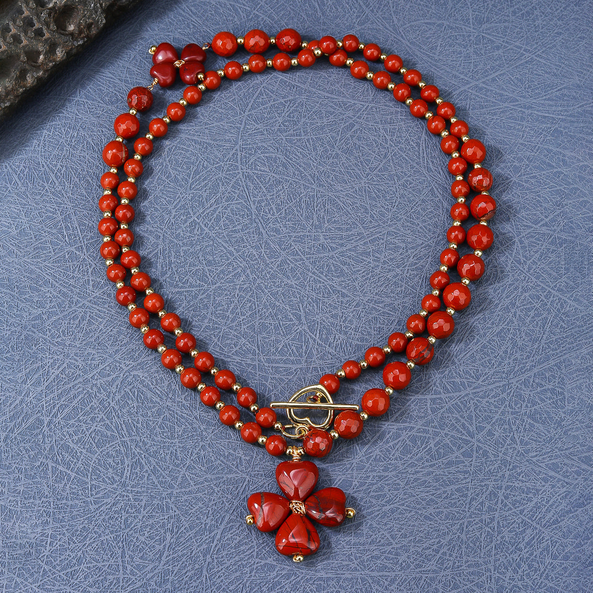 Blue Tiger Eye Halskæde Onyx Stone Halskæde 8mm 30'' 34'' 36''