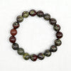 Bloodstone Armbånd Natursten Perler Armbånd 4mm 6mm 8mm 10mm 12mm 8''