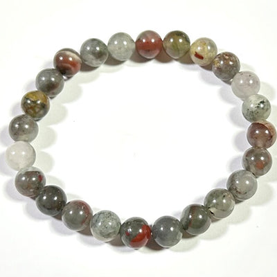 African Bloodstone Bracelet 8''