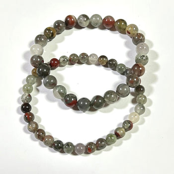 African Bloodstone Bracelet 8''