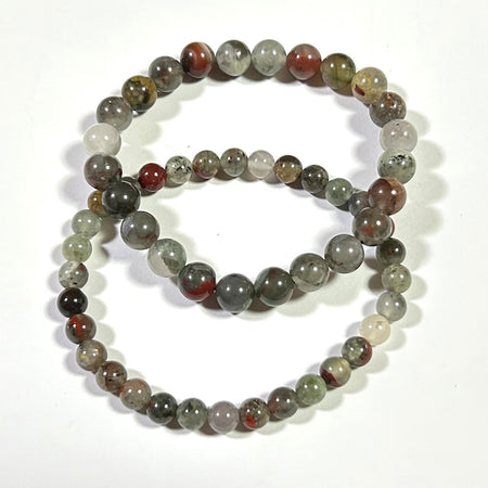 African Bloodstone Bracelet 8''