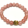 Stone Beads Bracelet 8mm 7''