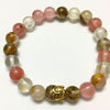 Stone Beads Bracelet 8mm 7''