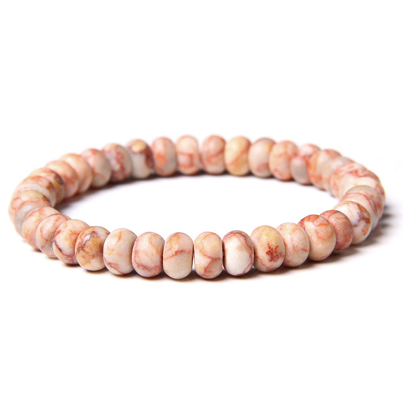 Wholesale Beads Bracelet 5x8mm 8''