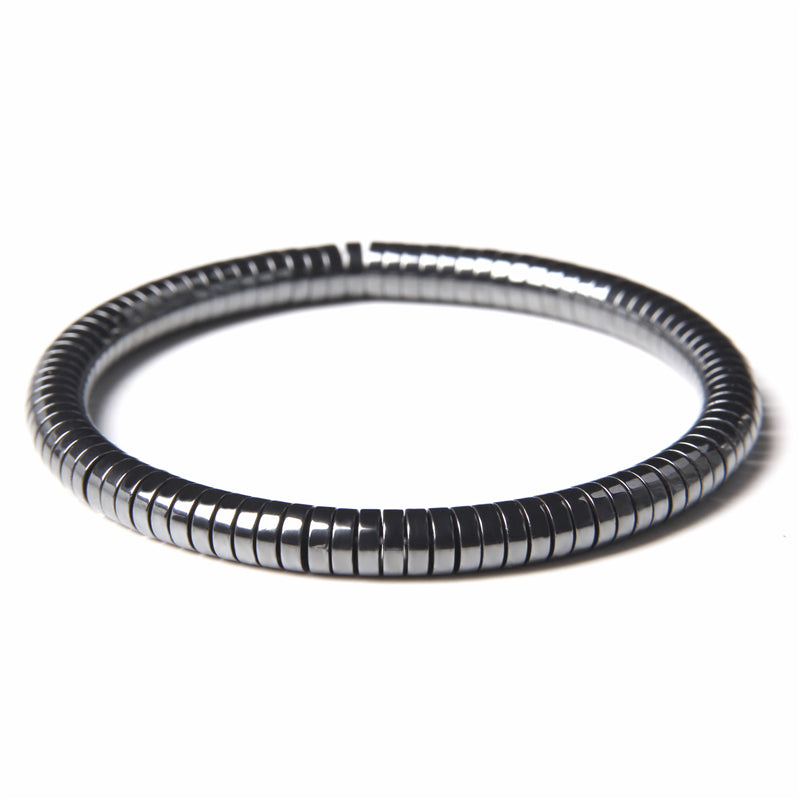 Bracelet en pierre d'hématite 6 mm 8''