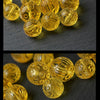 Amber Carved Beads Natural Amber Beads 8mm 10mm 1pc