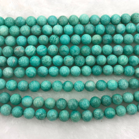 Peruvian Amazonite Beads 6mm 8mm 10mm 15''