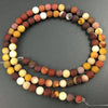 Mookaite Jasper Matte Beads 4mm 6mm 8mm 10mm 12mm 15''