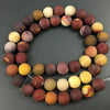 Mookaite Jasper Matte Beads 4mm 6mm 8mm 10mm 12mm 15''