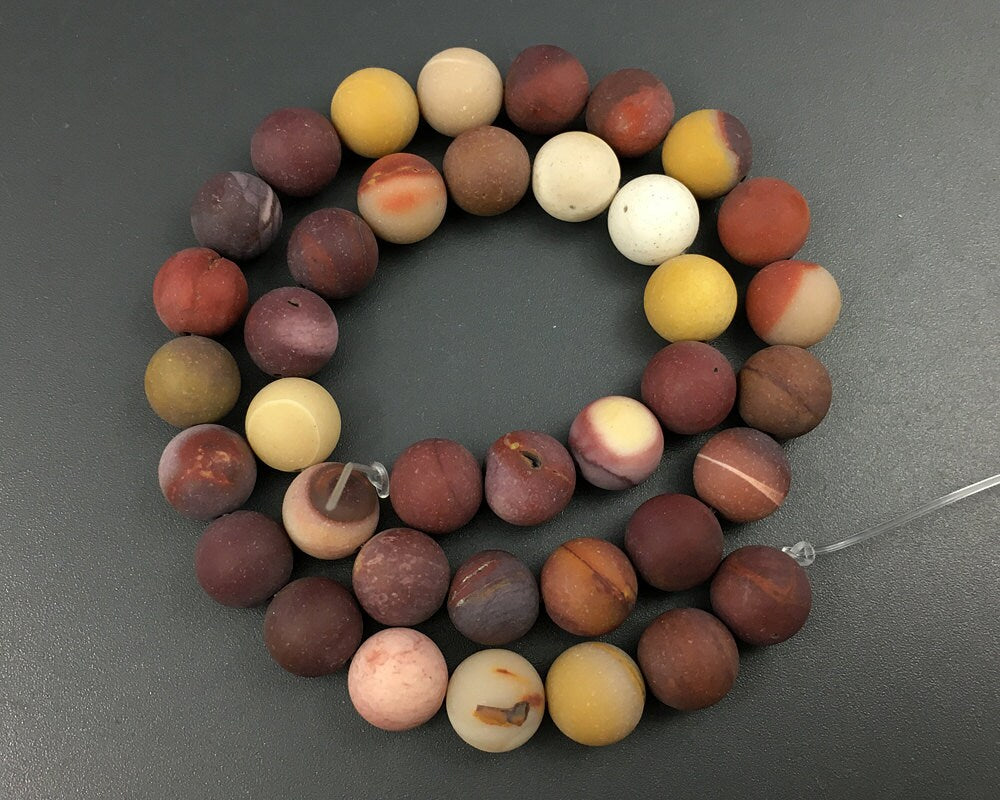 Mookaite Jasper Matte Beads 4mm 6mm 8mm 10mm 12mm 15''